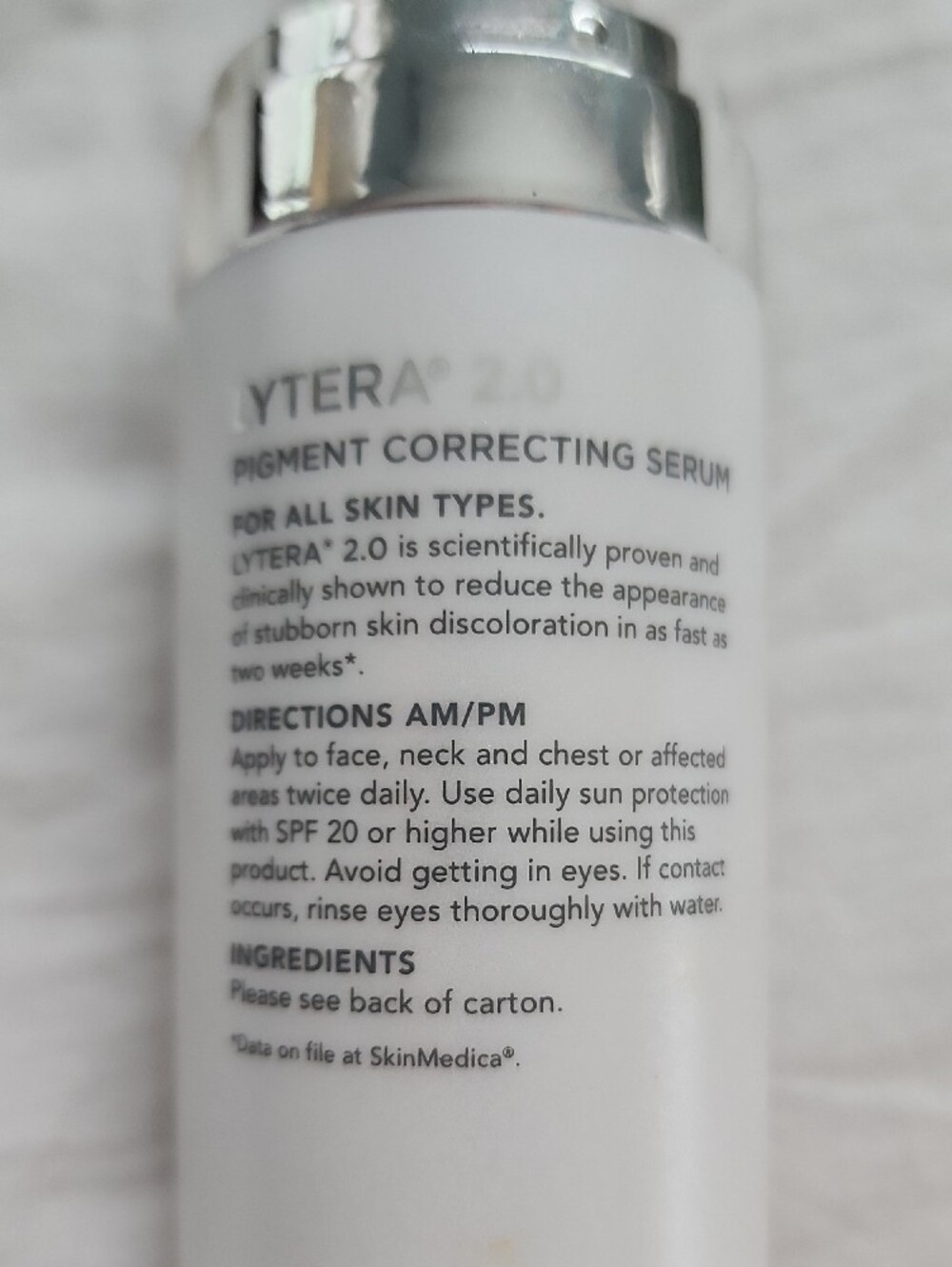SkinMedica Lytera 2.0 Pigment Correcting Serum 2 Fl Oz. 60ml - Picture 3 of 7